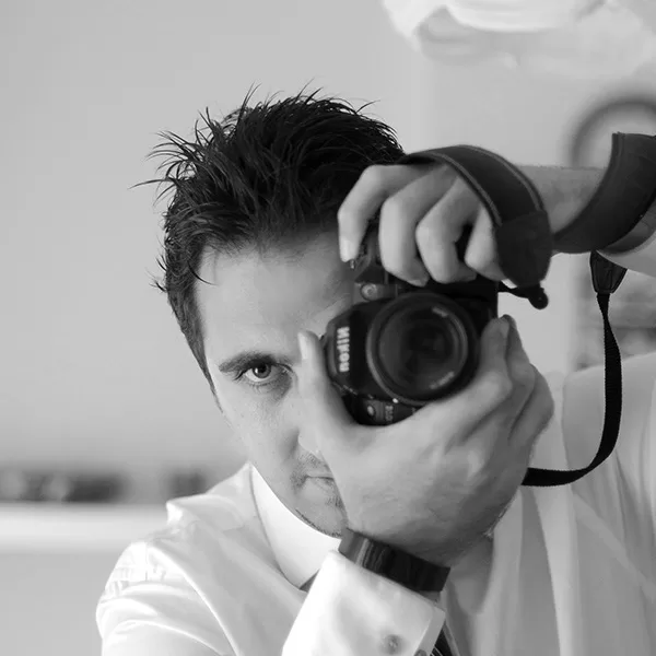 Korhan Çağla holding a camera